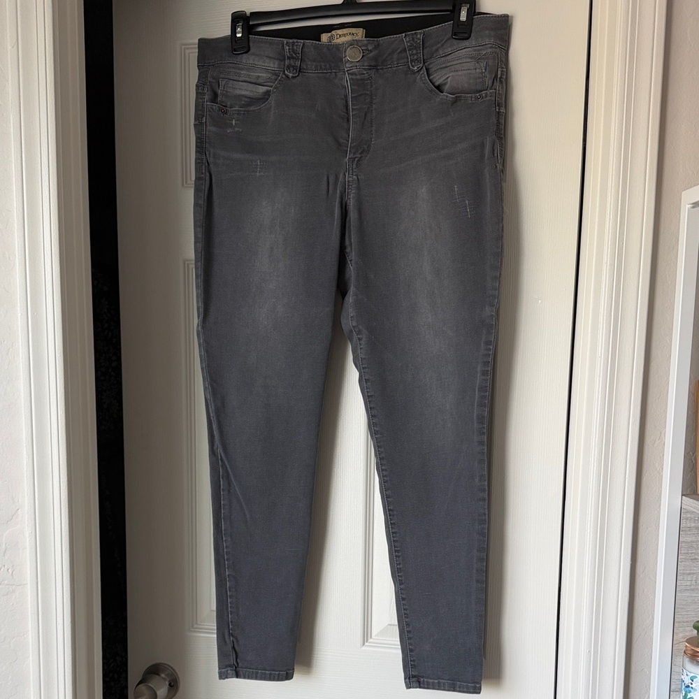 Democracy Mid-Gray Skinny Jeans